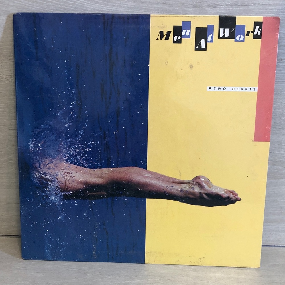 Men at Work "TWO HEARTS" Vinyl Record Album LP NEW Sealed